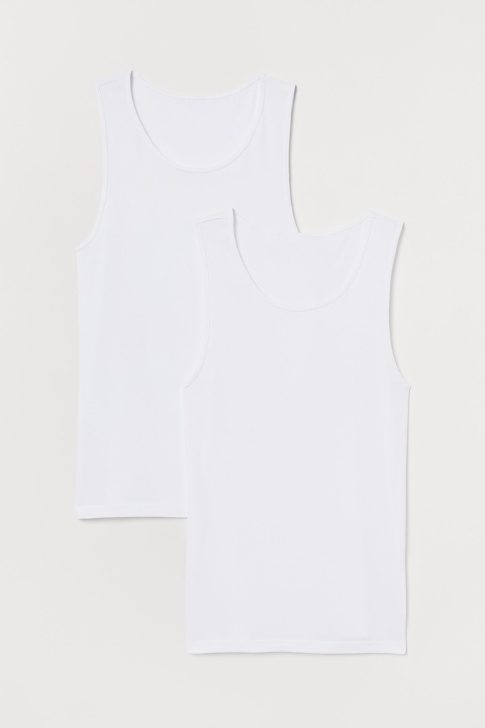 H&M Bawełniana koszulka 2-pak size: XL