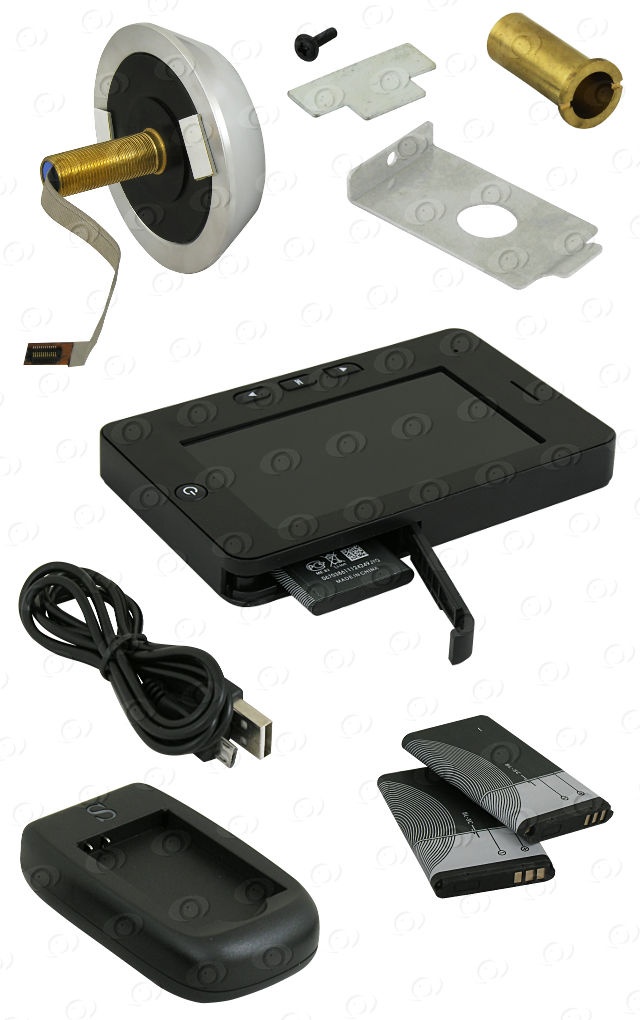 WIZJER DO DRZWI Z KAMERĄ, CZUJNIK RUCHU, DZIEŃ/NOC - 7288495073