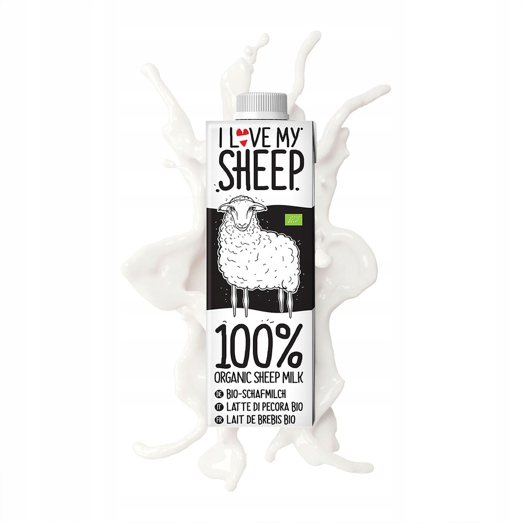 Mleko owcze UHT I Love My Sheep 0,75l BIO