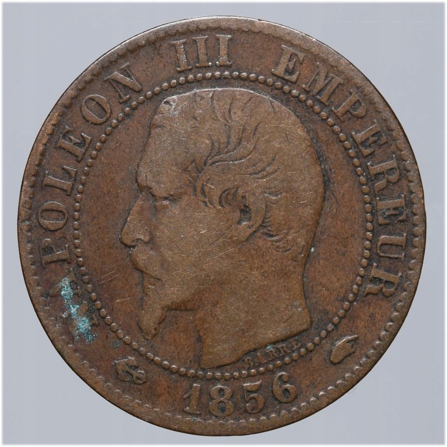 Francja 5 centymów 1856 A