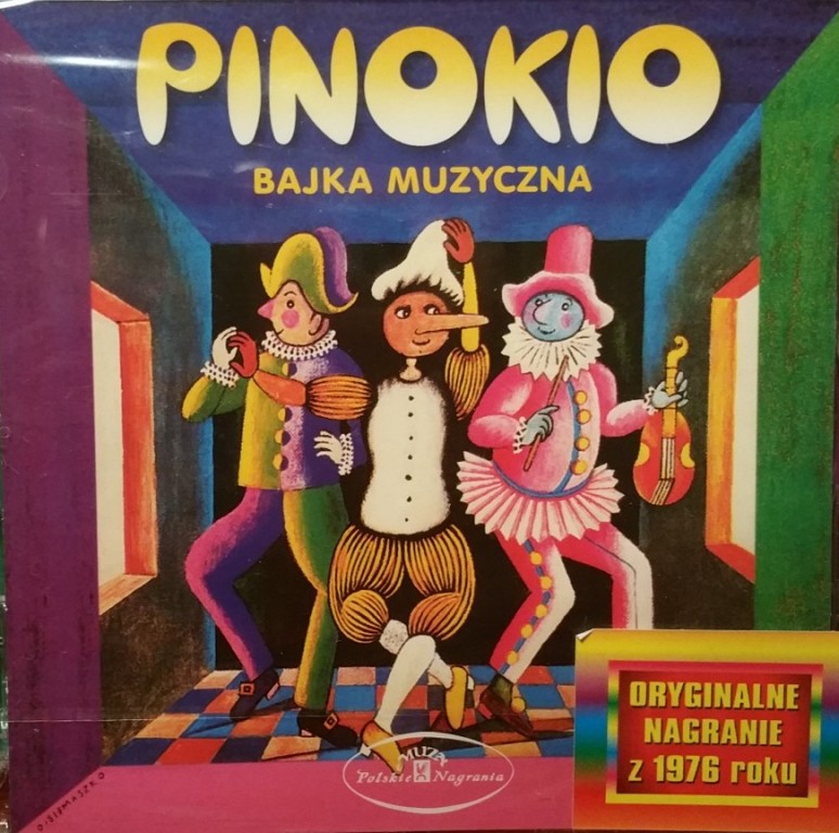 CD "Pinokio" nagranie z 1976. Nowa w folii