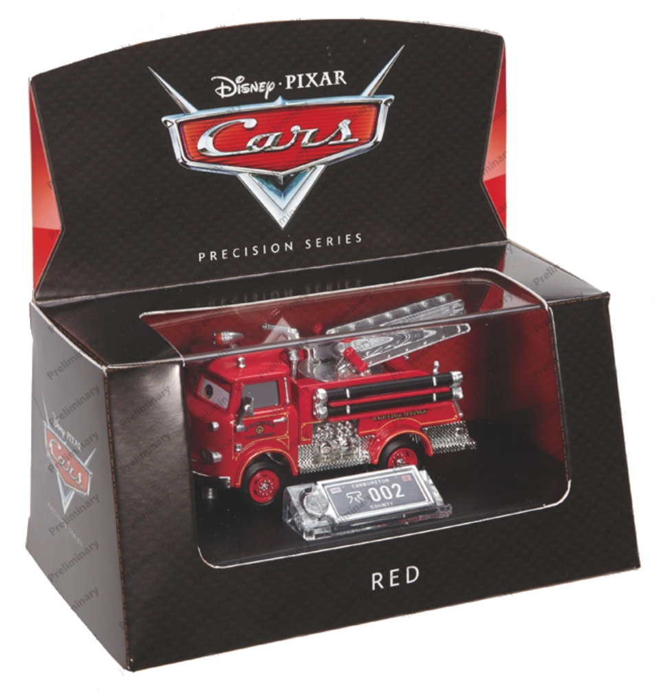 MATTEL CARS AUTA PRECISION SERIES RED EDEK 1:55 NO