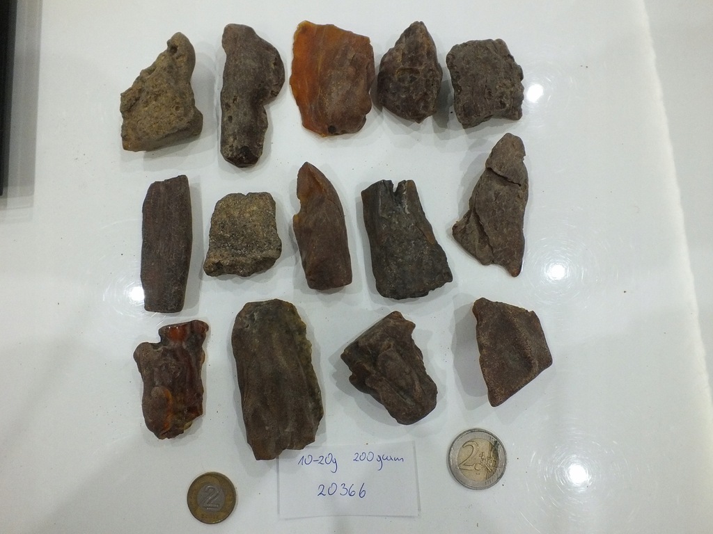 Bursztyn frakcja 10-20 g 200 gram (20366)