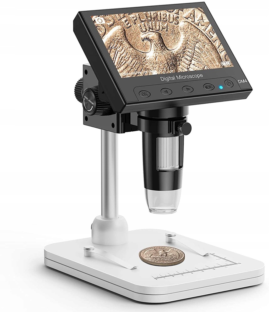 Elikliv DM4 LCD 4.3" Mikroskop cyfrowy 1000x