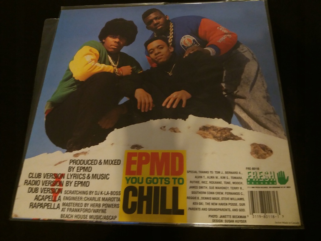 Купить EPMD - You Gots To Chill LP (EX): отзывы, фото, характеристики в интерне-магазине Aredi.ru