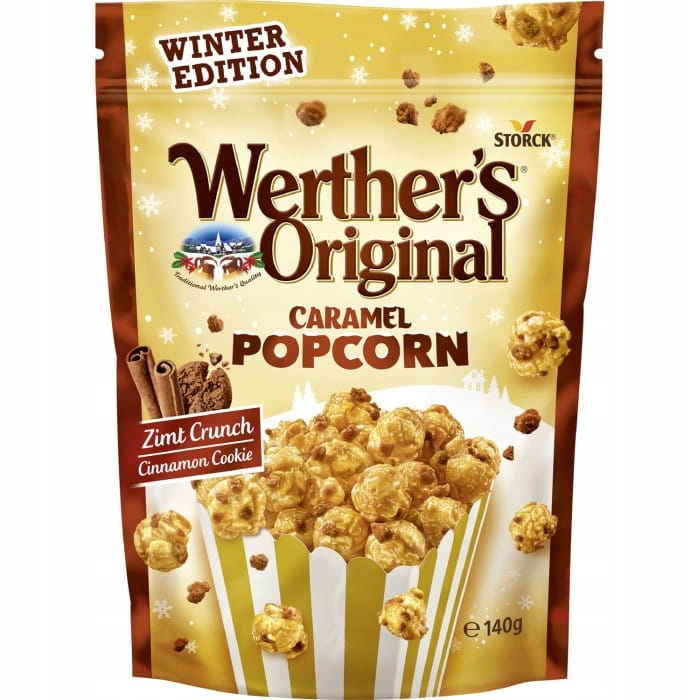 Popcorn Werthers Original Caramel Cinnamon 140g