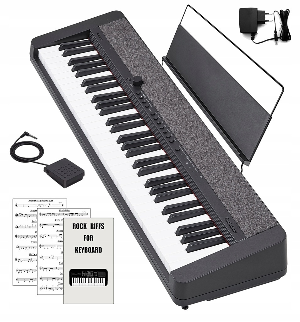 CASIO CT-S1 BK Ekskluzywne małe Pianino + Pedał