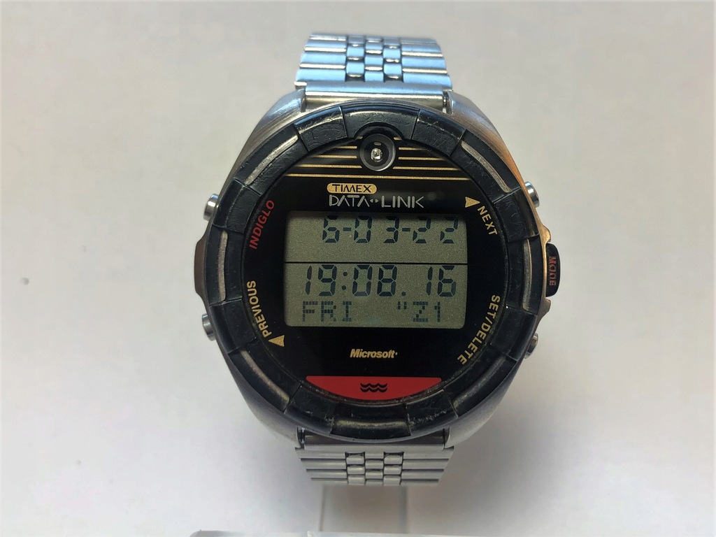 TIMEX MICROSOFT DATA LINK 150 WATCH dla NASA RARE!