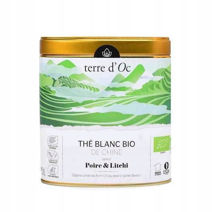 TD-Herbata biała 50g gruszka/liczi, White tea