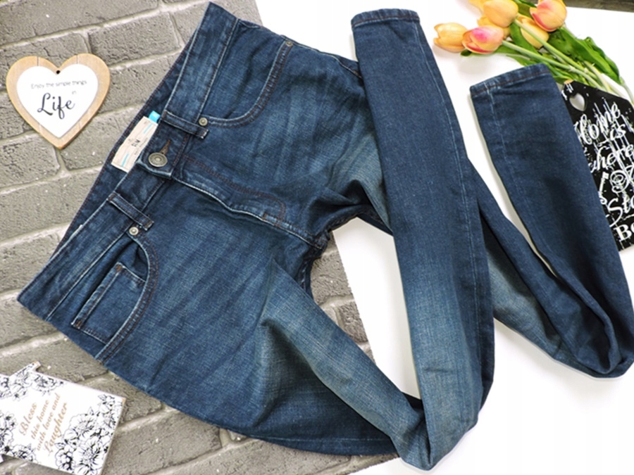 NEXT - MĘSKIE ORYGINALNE SPODNIE JEANS SLIM r 30R