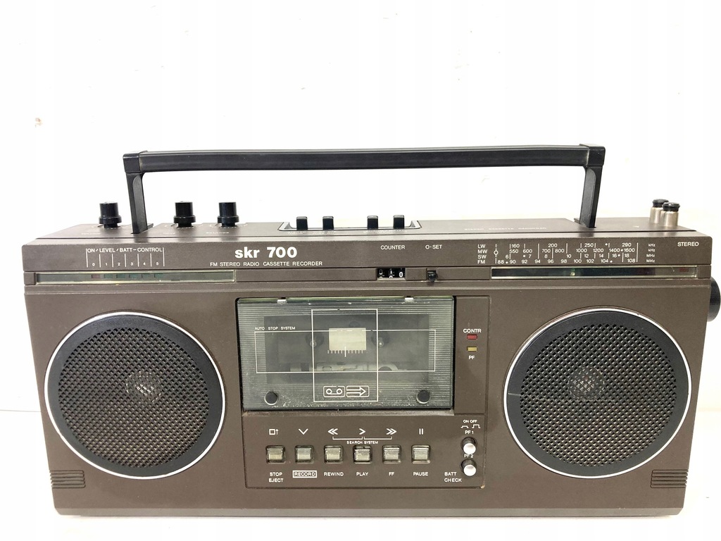 RADIO MAGNETOFON KASETOWY KASETA GŁOŚNIK