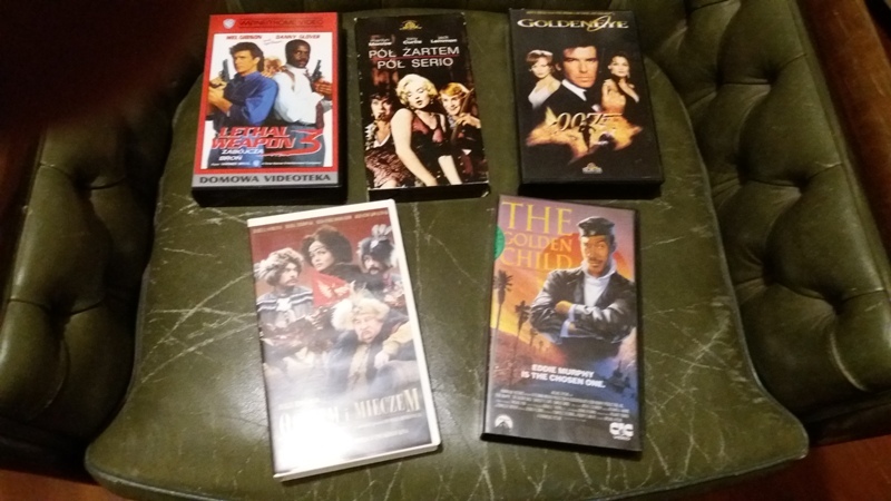 Zestaw Filmów na kasetach VHS