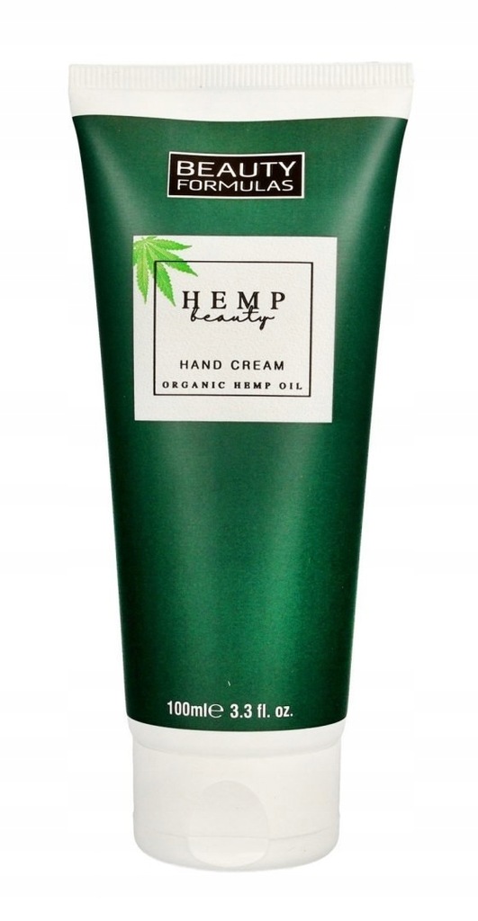 Beauty Formulas Hemp Beauty Krem do rąk nawilżają