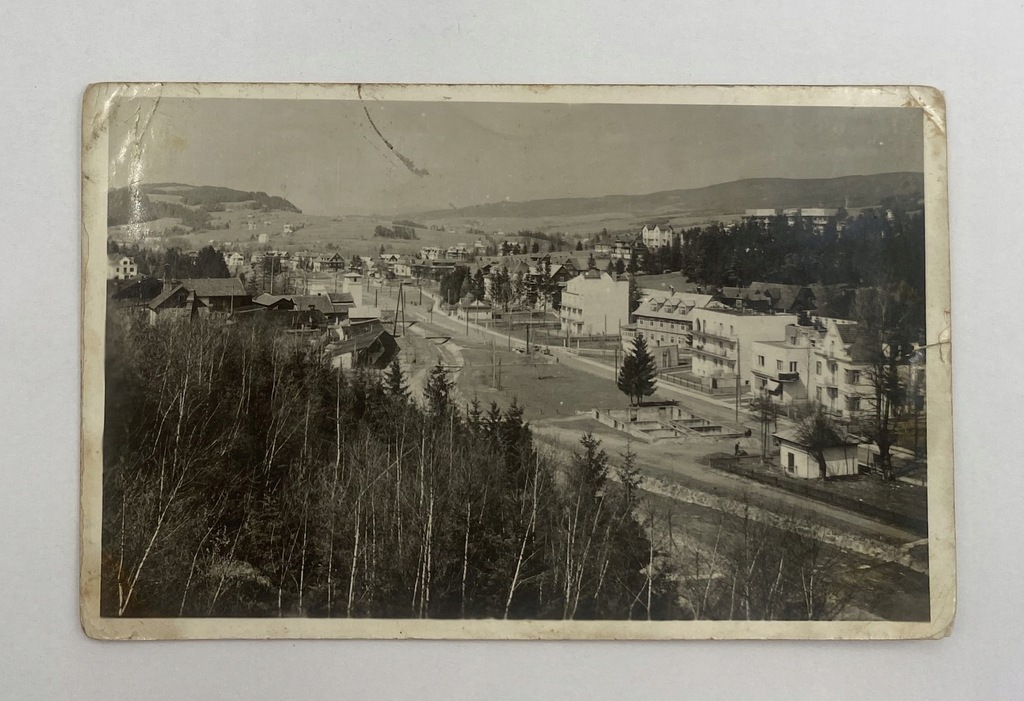 Pocztówka Rabka fragment uzdrowiska