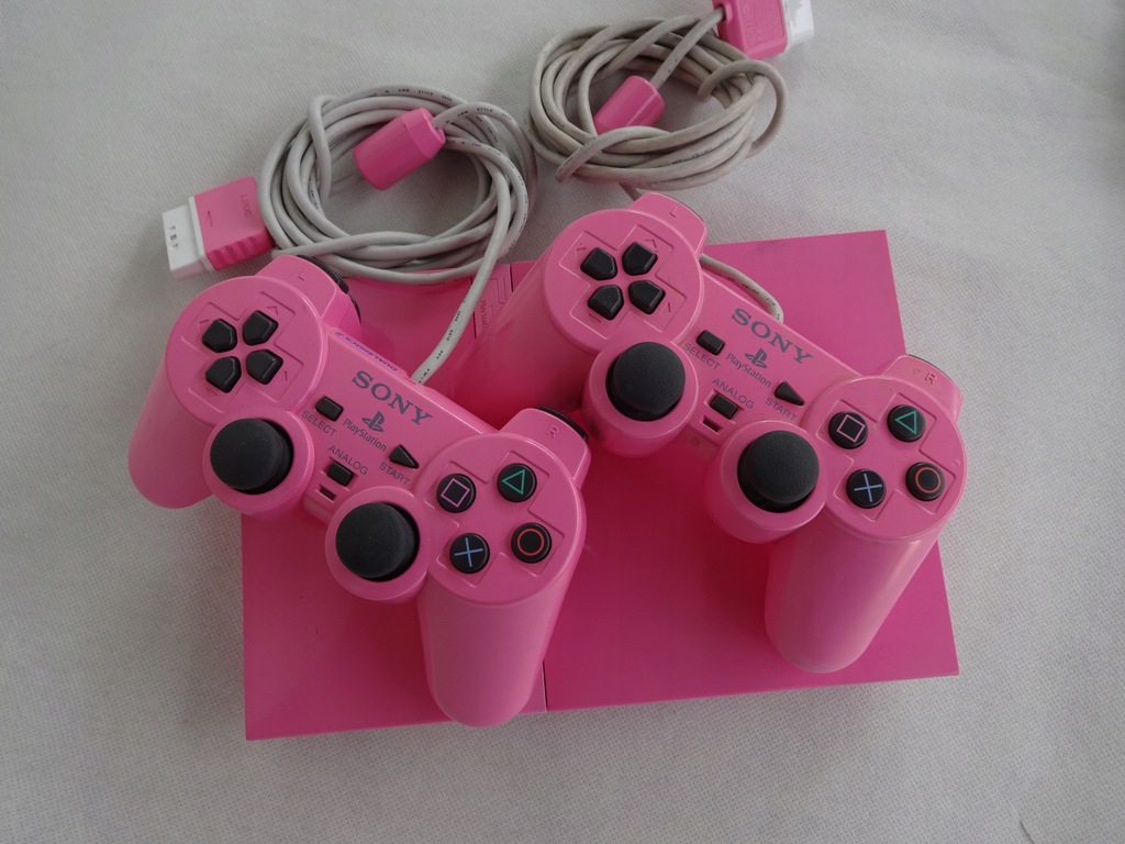 Konsola Playstation 2 Slim Różowa Unikat!!!