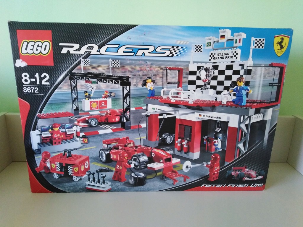 LEGO Speed Racers Ferrari F1 Formuła 8672