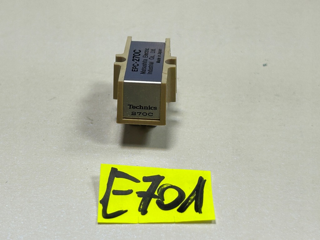 WKŁADKA GRAMOFONOWA TECHNICS 270C EPC-270C - NR E701
