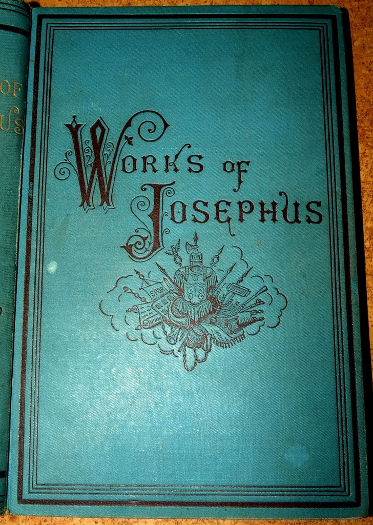 Prace Józefa Flawiusza, Flavius Wojny żydowskie i inne ilustrowana 1890