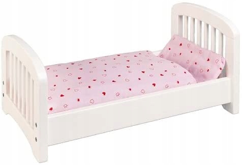 Łóżko dla lalki Goki 51734, białe