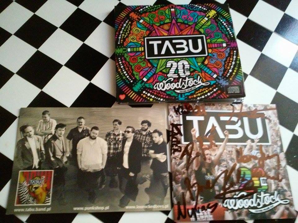 TABU PRZYSTANEK WOODSTOCK 2014  CD Z AUTOGRAFAMI