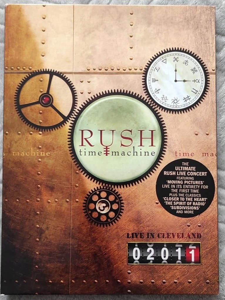 Koncert Rush Time Machine, płyta DVD 12935224657 oficjalne