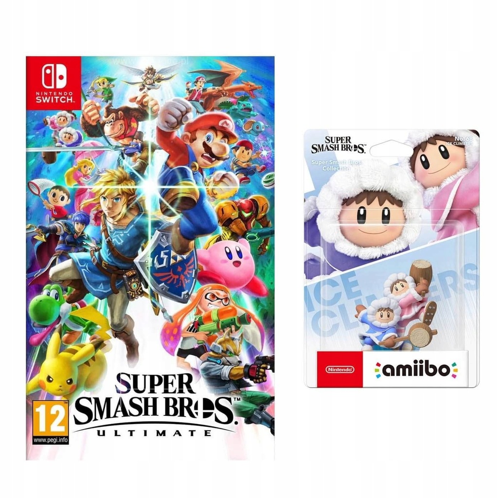 GRA NINTENDO SWITCH SUPERSMASH+AMIIBO Ice Climbers
