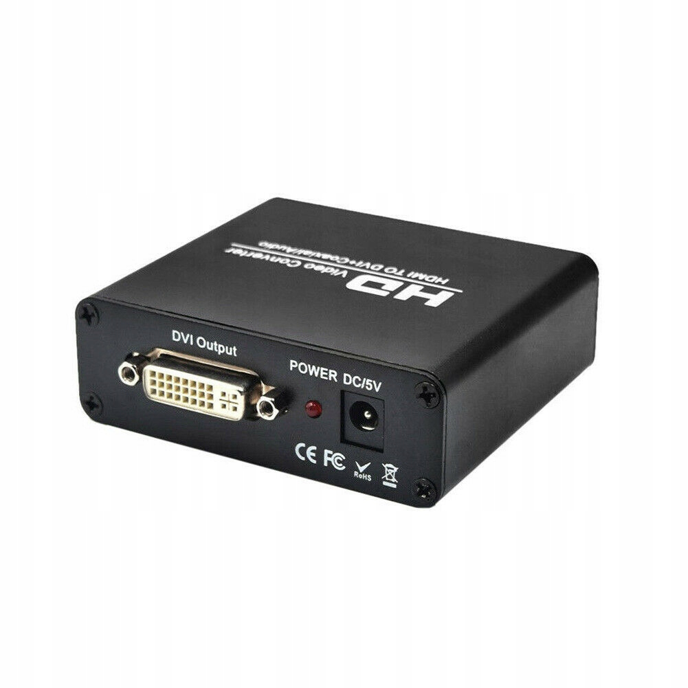 Konwerter HDMI do DVI+Coaxial/Audio 2.0/5.1CH
