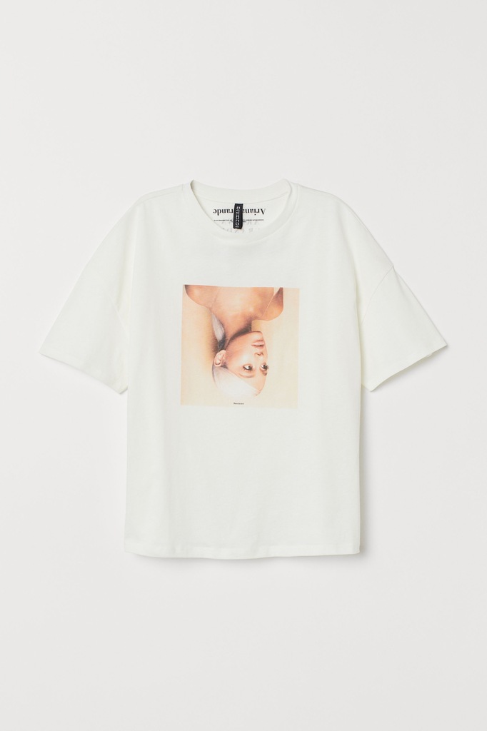 T-shirt oversize H&M Ariana Grande S/M