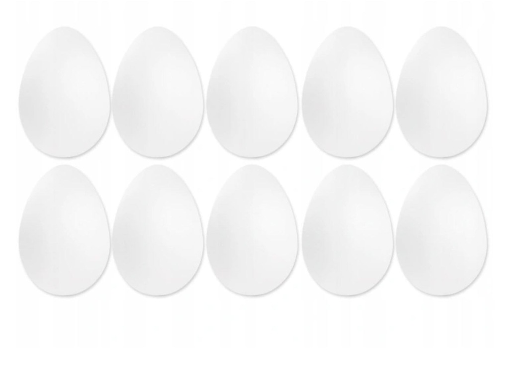 JAJKA styropianowe jajko pisanka ozdoba 10cm 10szt