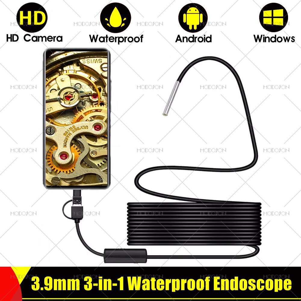 3.9mm HD Mini kamera endoskopowa wodoodporna Mirco