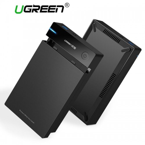 Купить КОРПУС ДЛЯ ДИСКОВ 3,5 ДЮЙМА UGREEN USB 3.0 SATA ДО 10 ТБ: отзывы, фото, характеристики в интерне-магазине Aredi.ru