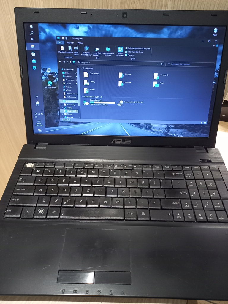 Laptop ASUS P53E 15,6 " Intel Core i3 6GB/320GB