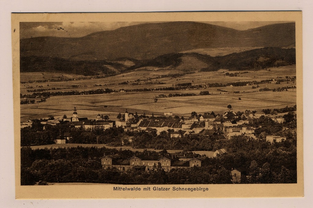 MIĘDZYLESIE - PANORAMA, 1927