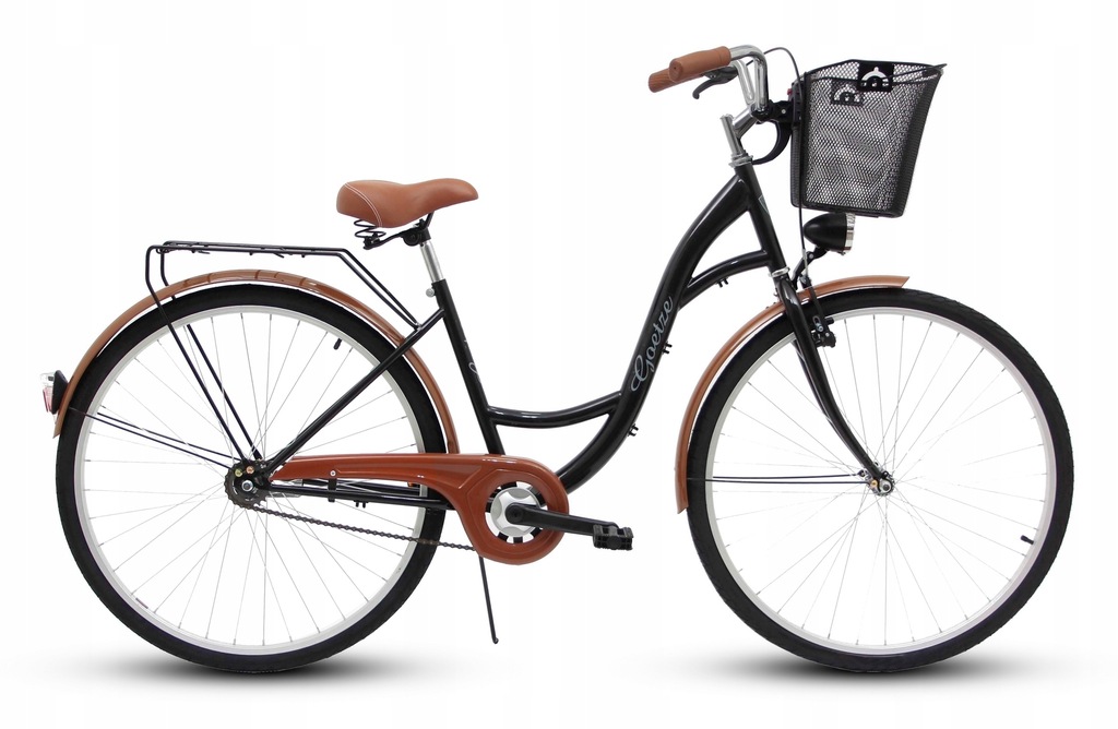 Купить Женский городской велосипед GOETZE 28 ECO + женская корзина!!!: отзывы, фото, характеристики в интерне-магазине Aredi.ru