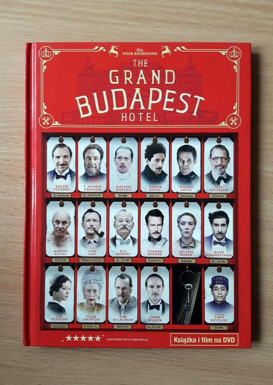 The Grand Budapest Hotel - film (DVD)