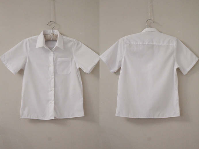 Biała koszula MARKS&SPENCER, 128-134cm