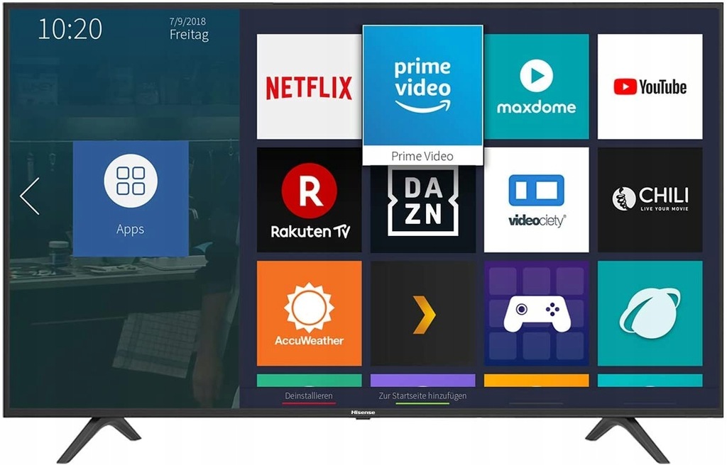 Hisense H55BE7000 55" 4K UHD Mała wada