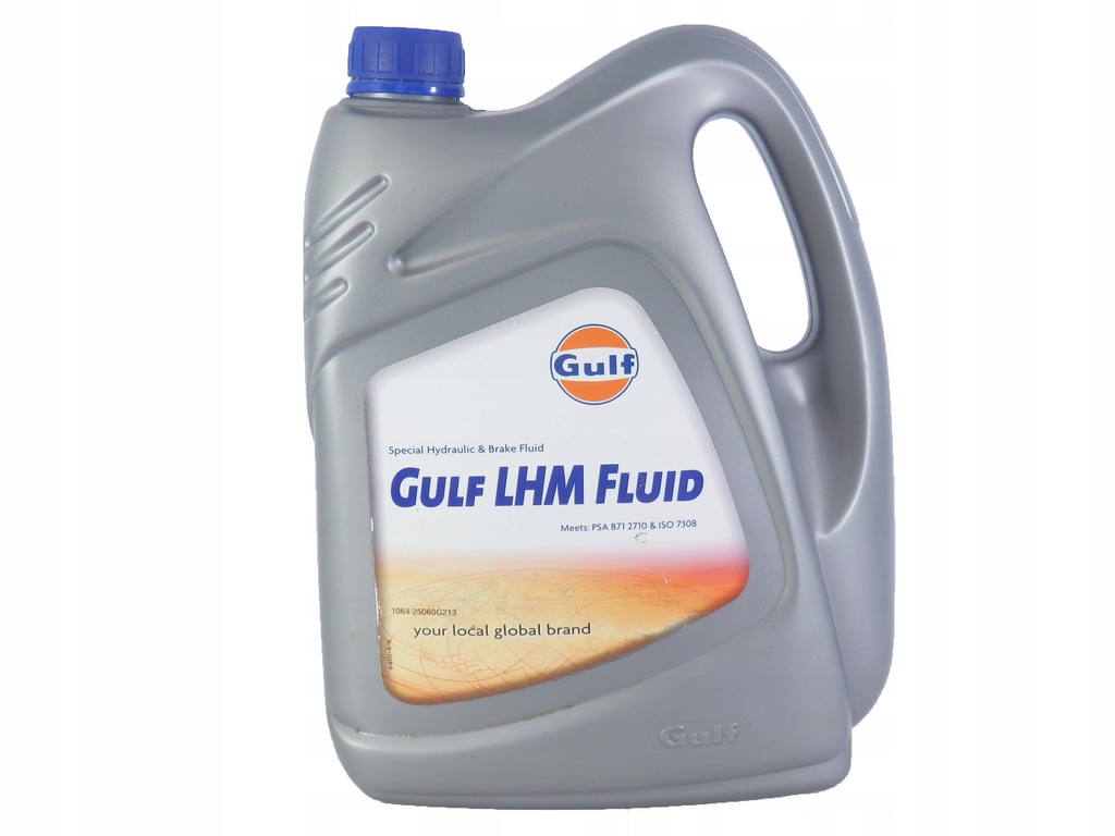 GULF LHM FLUID PSA B712710 ISO 7308 4L