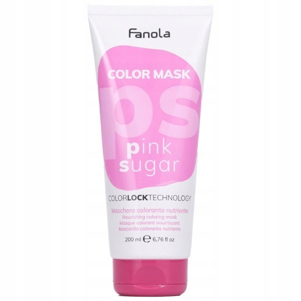 Fanola Color Mask Pink Sugar 200ml maska koloryzuj