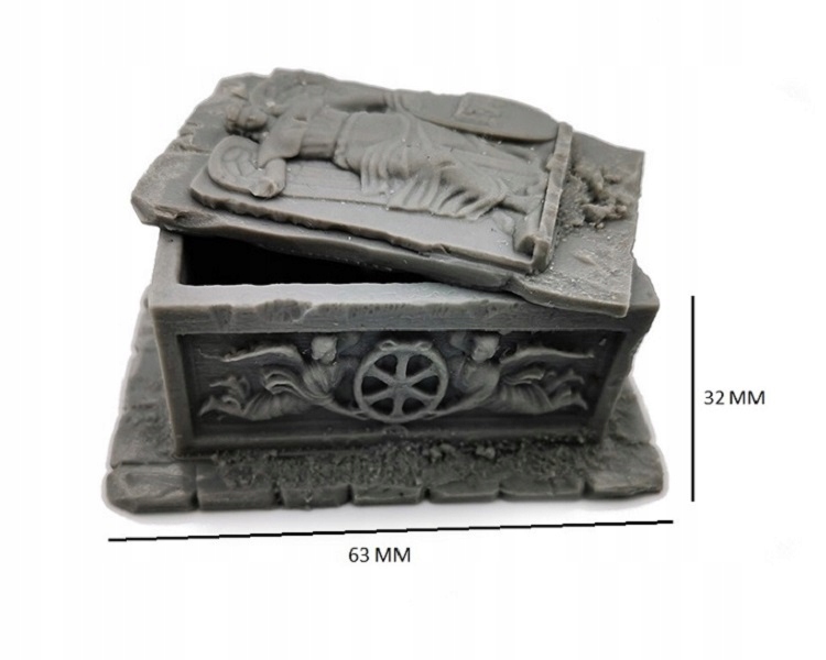 Alien - Resin - Ancient Sarcophagus 28mm - Sarkofag 24H