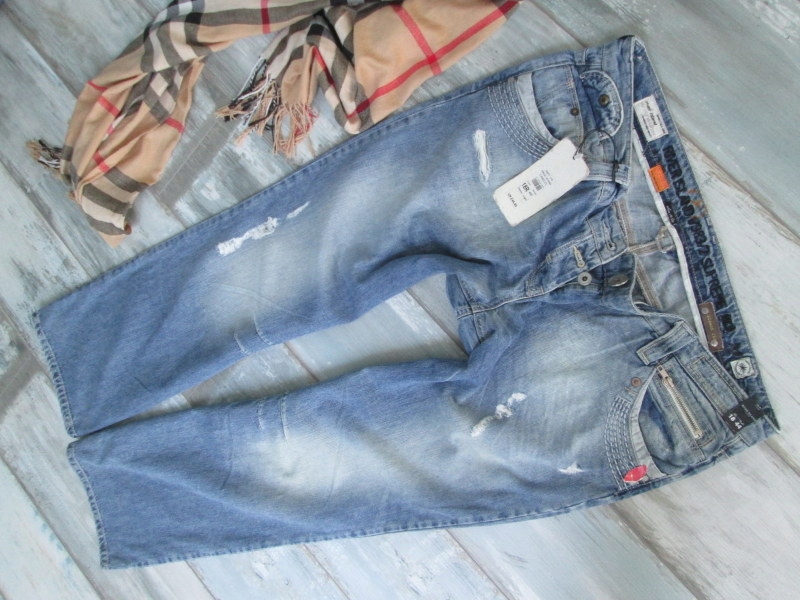 RIVER ISLAND__ SZEROKIE jeans SPODNIE__46/48