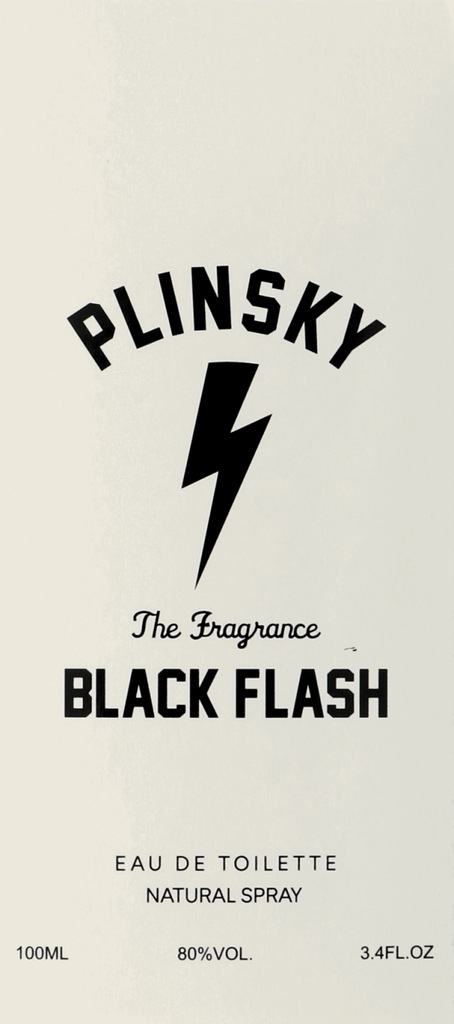 Woda toaletowa Plinsky Black Flash 100ml 8769423937 oficjalne archiwum  Allegro