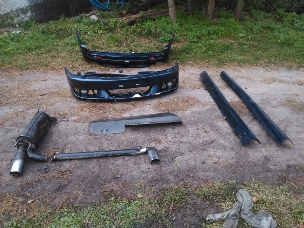 OMEGA B FL ZDERZAK PRZÓD WYDECH PROGI IRMSCHER