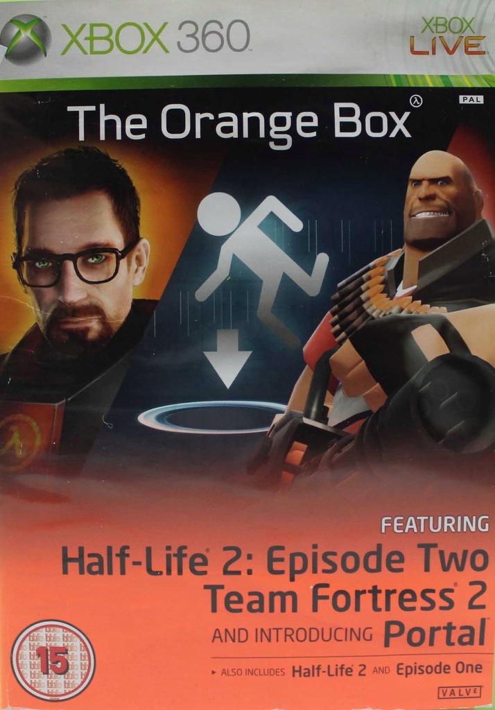 THE ORANGE BOX XBOX 360