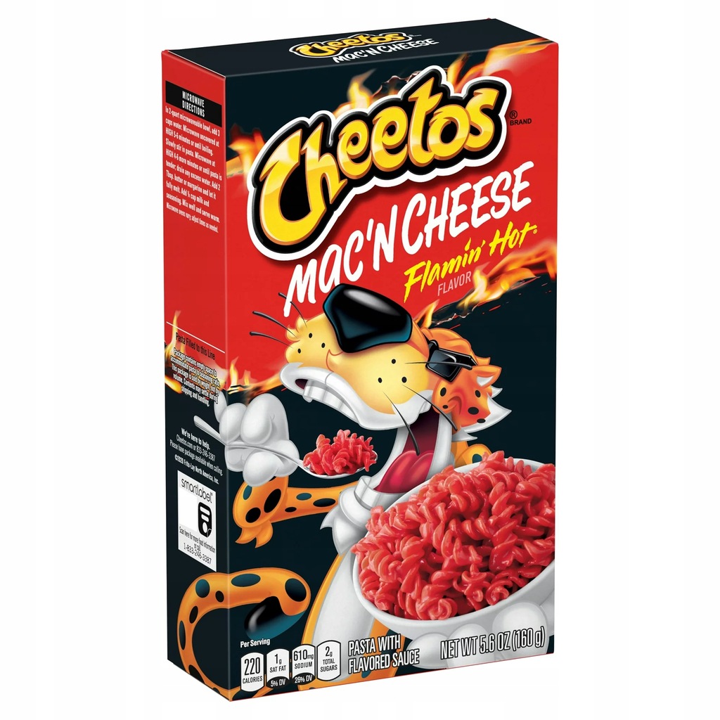 Makaron Cheetos Mac N Cheese Flamin Hot 160g USA