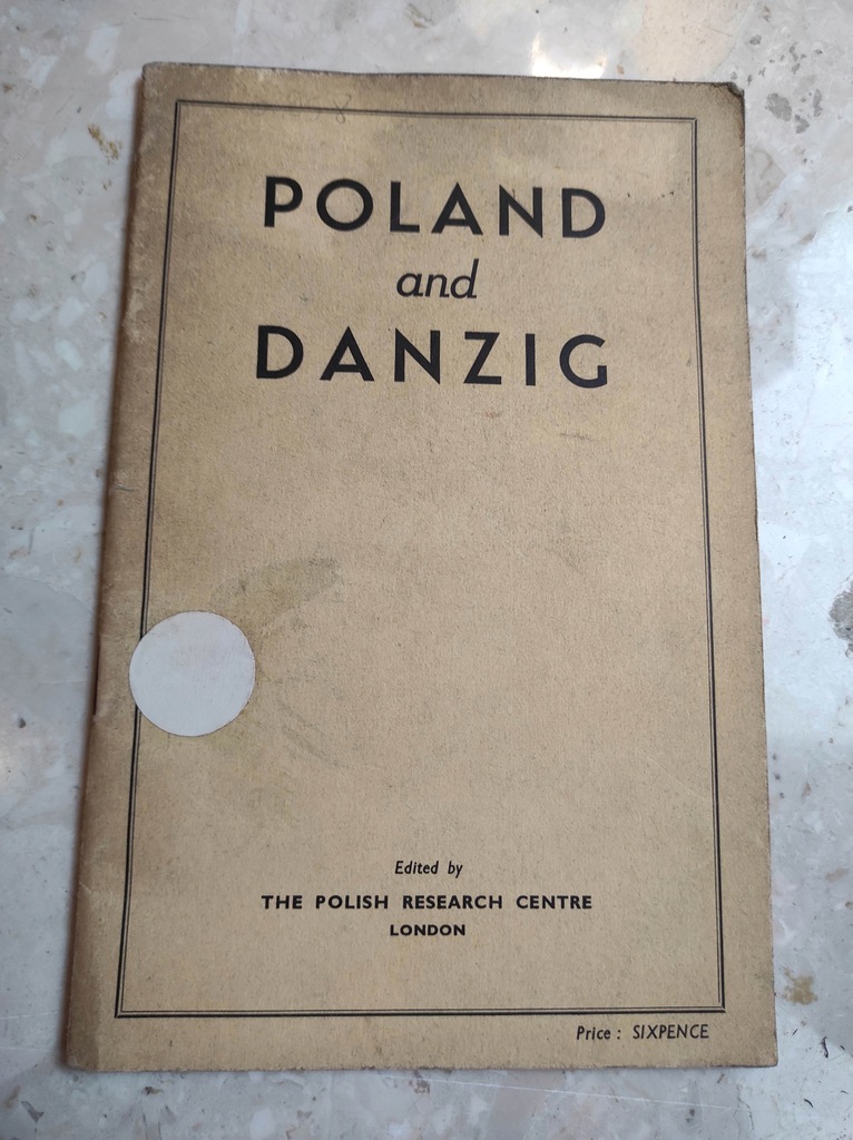 Poland and Danzig London 1941