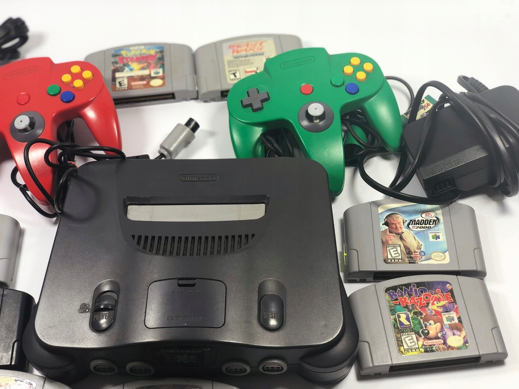 Nintendo 64 9 Gier 2 pady Expansion Pack