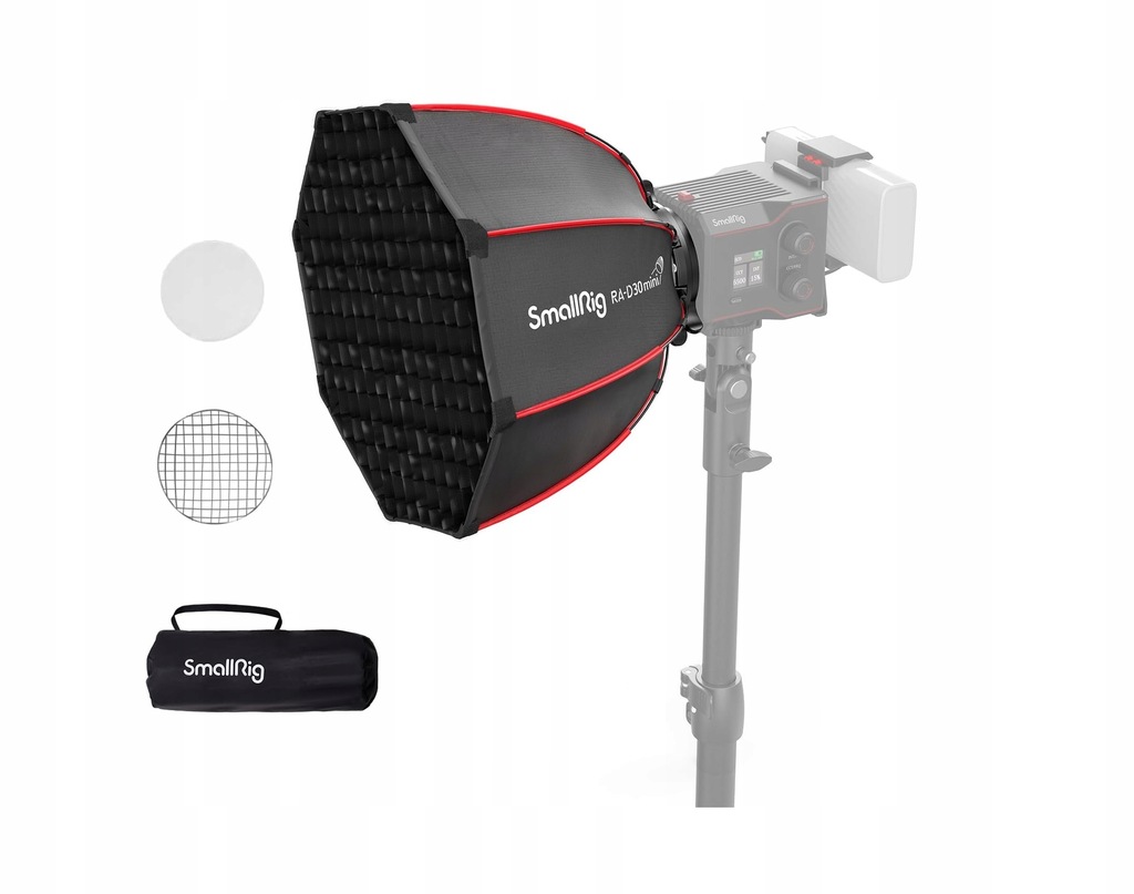 SmallRig 4358 RA-D30 Mini Softbox Parabolic do RC 60B