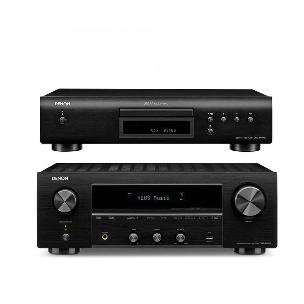 ZESTAW AMP+ CD DENON DRA-800H + DCD 600NE