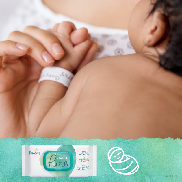 Купить Влажные салфетки PAMPERS AQUA PURE 9x48 = 432 шт.: отзывы, фото, характеристики в интерне-магазине Aredi.ru